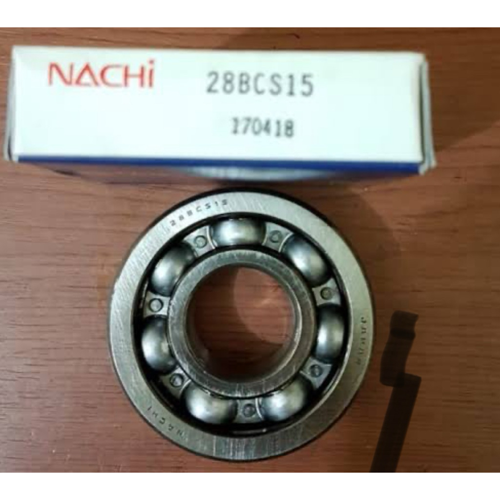 BALL BEARING 28BCS15 28x72x18 NACHI BEARING KRUK AS NEOTECH TIGER THIN MEGA PRO 28BCS15