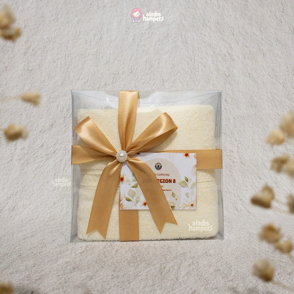 SOUVENIR HANDUK 50x100 | SOUVENIR HANDUK PACKING MIKA | SOUVENIR KANTOR | SOUVENIR KELAHIRAN | SOUVE