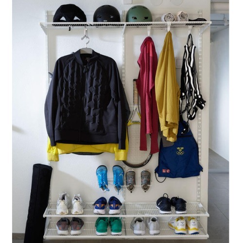 Guninco Rak Besi Gantung Susun Rak Lemari Gantung Merakit Rak Buku Besi Rak Tempel Dinding Organizer