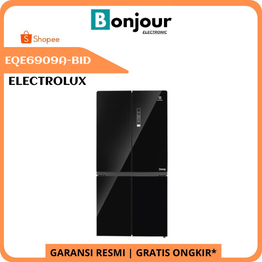 Kulkas Electrolux EQE6909A-BID Kulkas Side by Side EQE 6909 622 liter Kulkas 4 Pintu