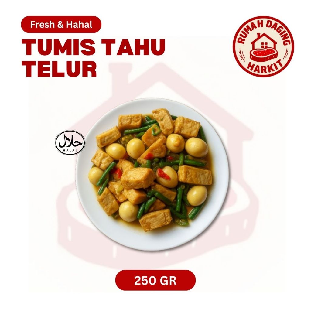 

Tumis Tahu Telur 250gr Kab Tangerang