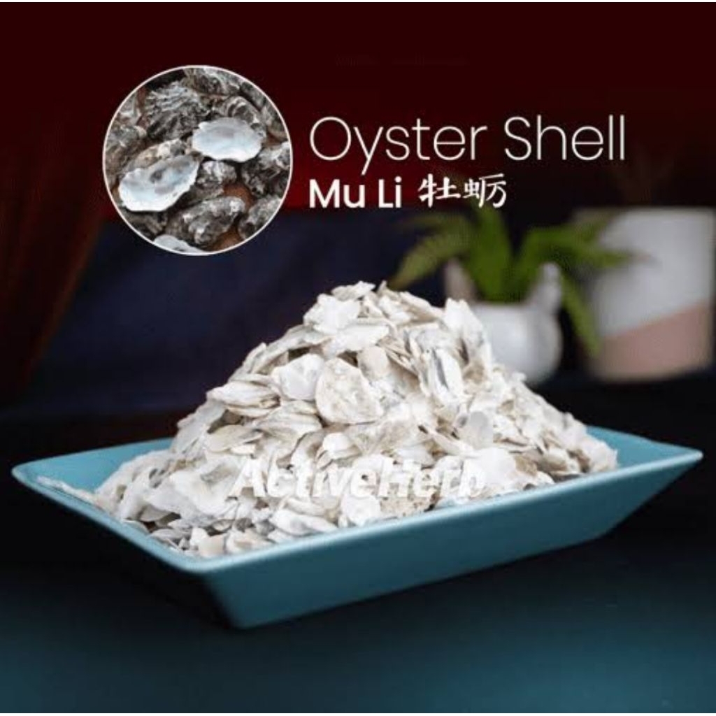 

100gr 生牡蛎 Sheng Mu li / Oyster Shell / Crassostrea Gigas