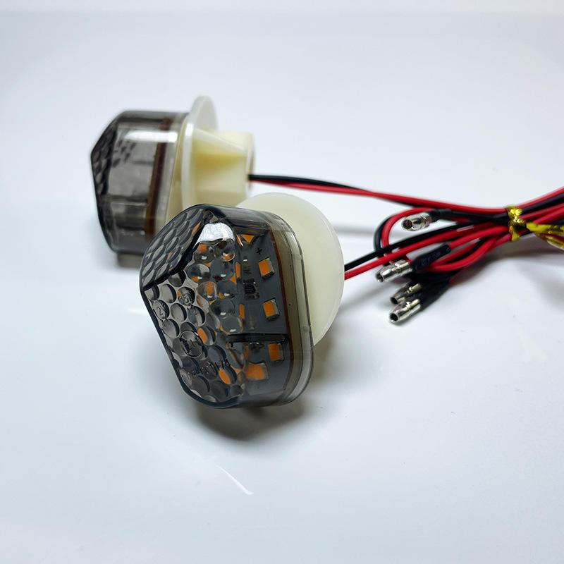 Hot Deals Sein Tempel Oval Mini Lampu Motor Cbr R15 & R25 Gsx 150R Ninja