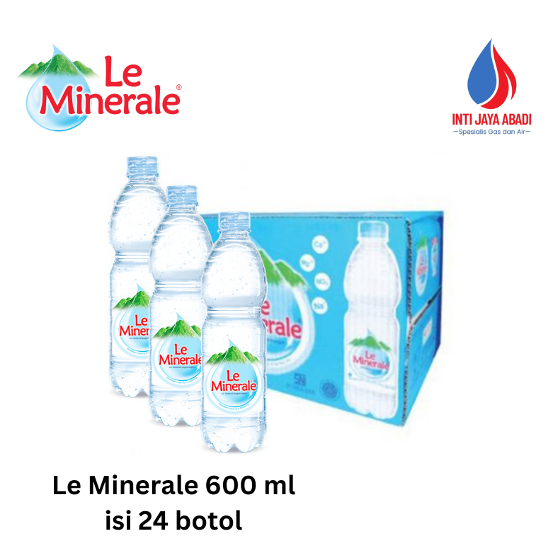 

Le Minerale Botol 600ml / dus