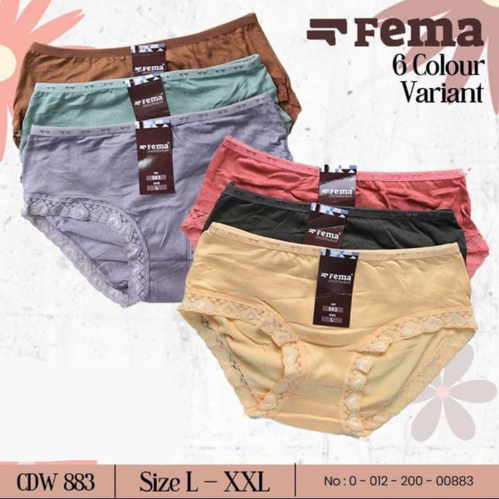 Cd wanita renda fema 883