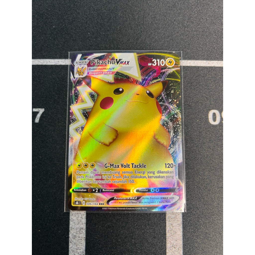 Pokemon Pikachu Vmax 059/159 RRR