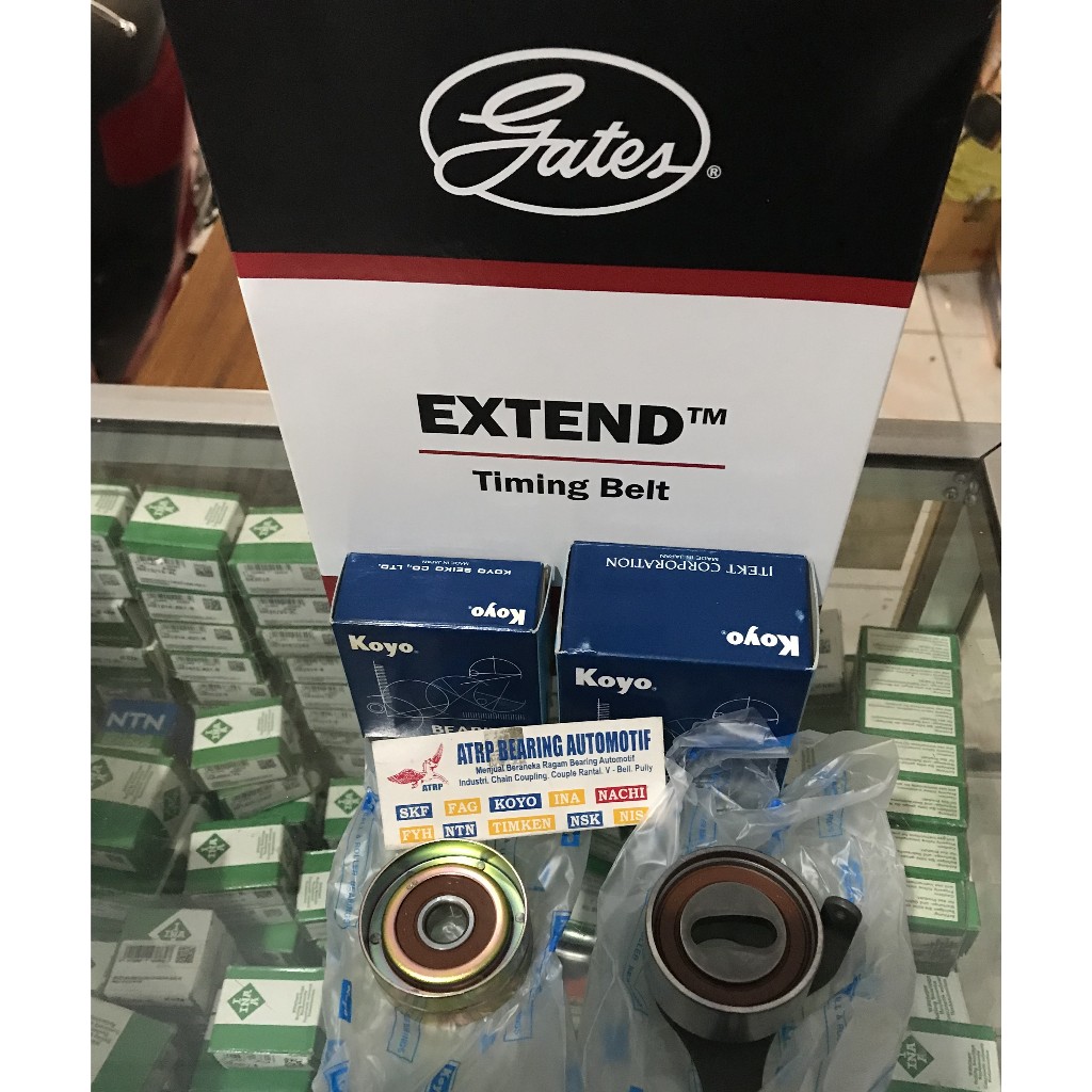 TIMING BELT SET BEARING TIMING  BELT TOYOTA STARLET EP70 EP 80 1000 CC KOYO JAPAN