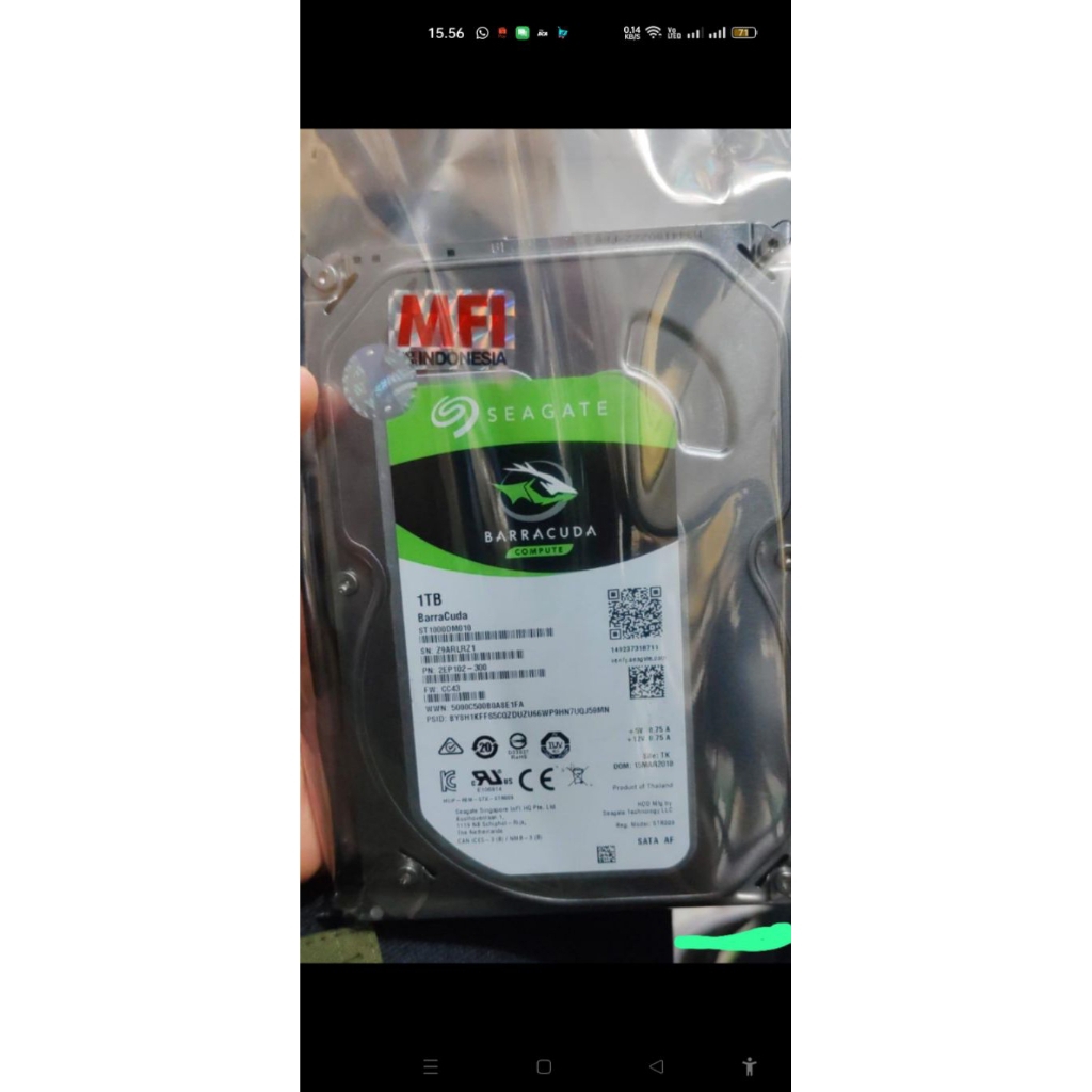HDD Seagate 1TB