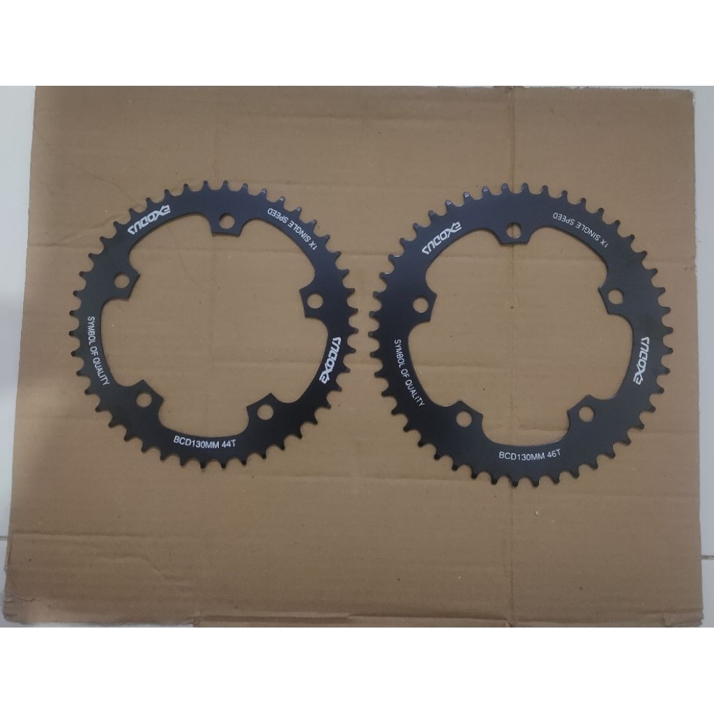 chainring fixie single speed exodus bcd 130 44T dan 46T