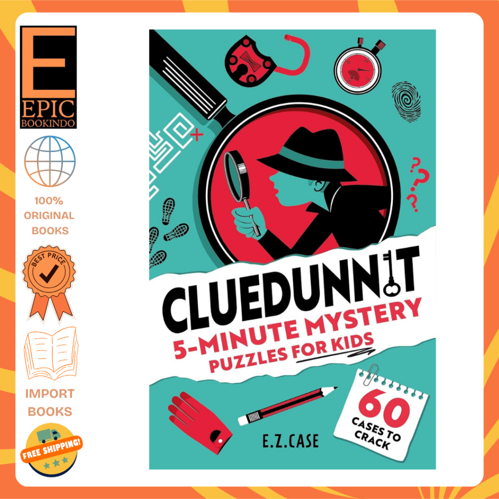 Cluedunnit: 5-Minute Mystery Puzzles for Kids Pb - ISBN 9781408374252