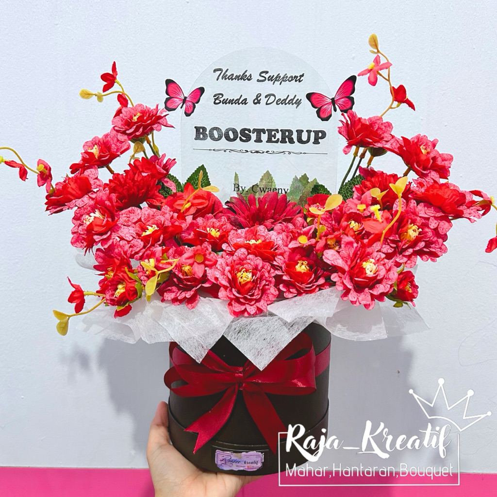 Karangan bunga akrilik/bunga akrilik/bunga hias custom