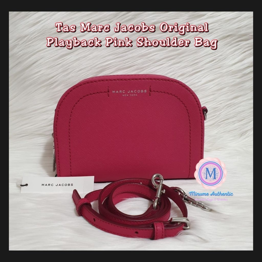 Tas MJ Original Playback Pink Shoulder Bag