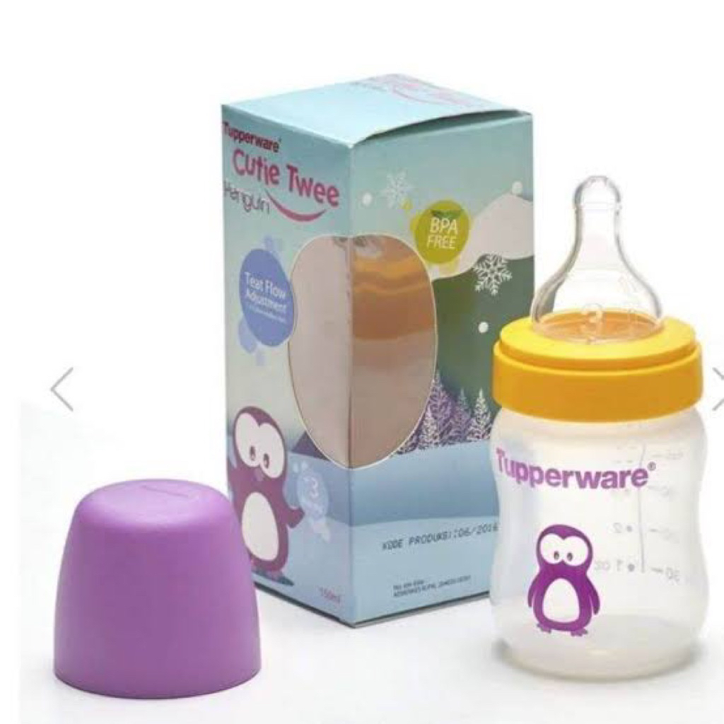 Cutie twee penguin dot bayi tupperware