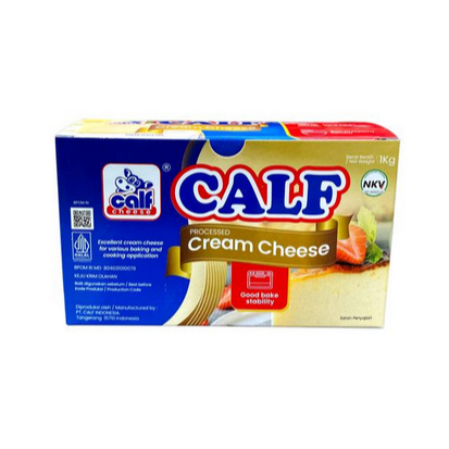 

MURAH Calf Cream Cheese 1 kg Keju Krim Halal MUI