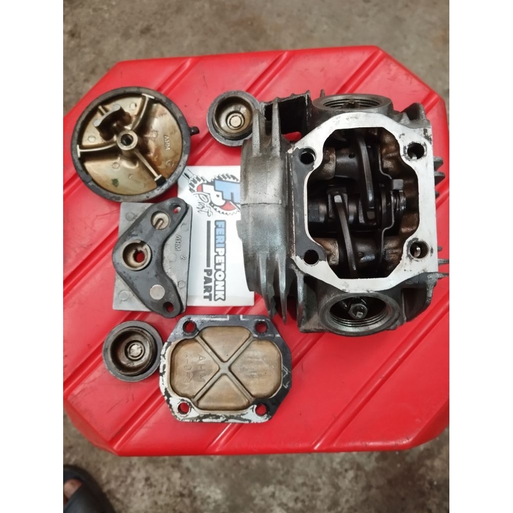 head kop honda supra fit, supra fit new, revo lama set isi