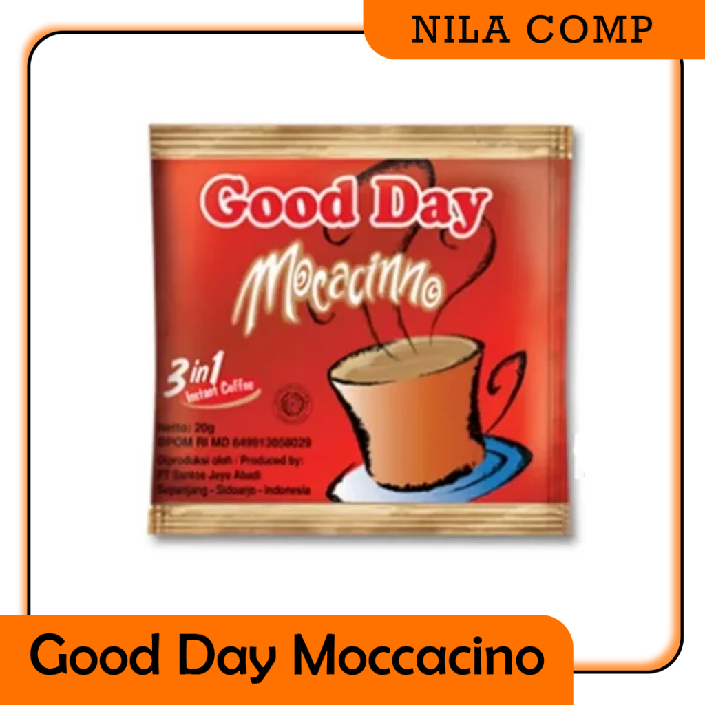 

3-in-1 & Kopi Instan Good Day Moccacino 20gr - 1 pcs