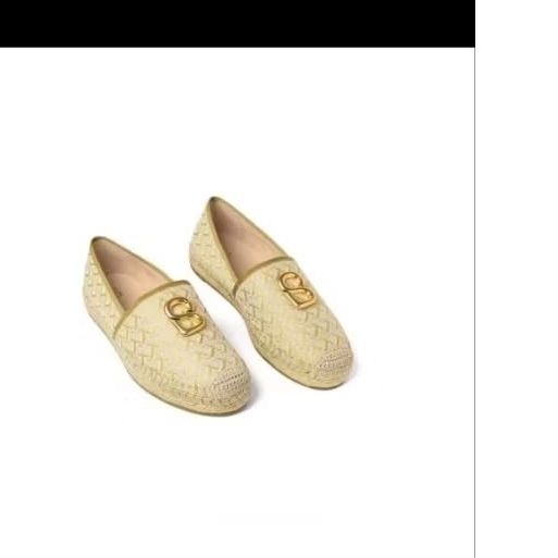 Sepatu Bimu Espadrilles - Gold New Original Buttonscarves kanvas minus dikit kena noda tinggal cuci 