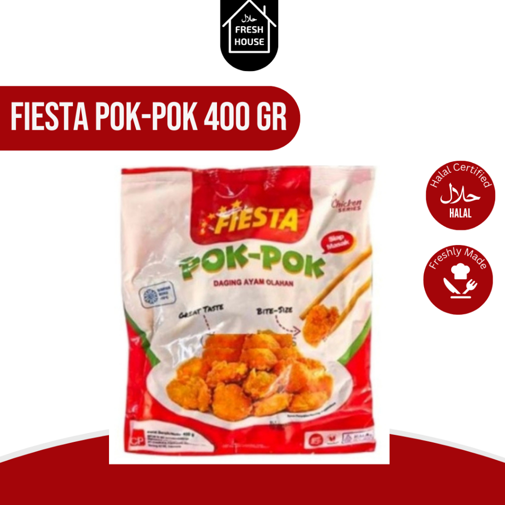 

FIESTA POK-POK PREMIUM / DAGING AYAM GORENG BUMBU 400GR