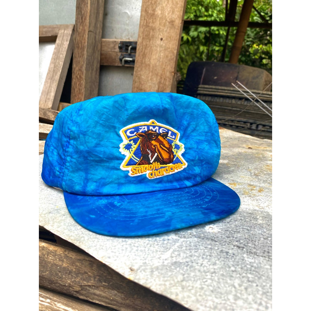 Topi Camel Tie Dye (Vintage Camel Nylon Smooth Caracter)