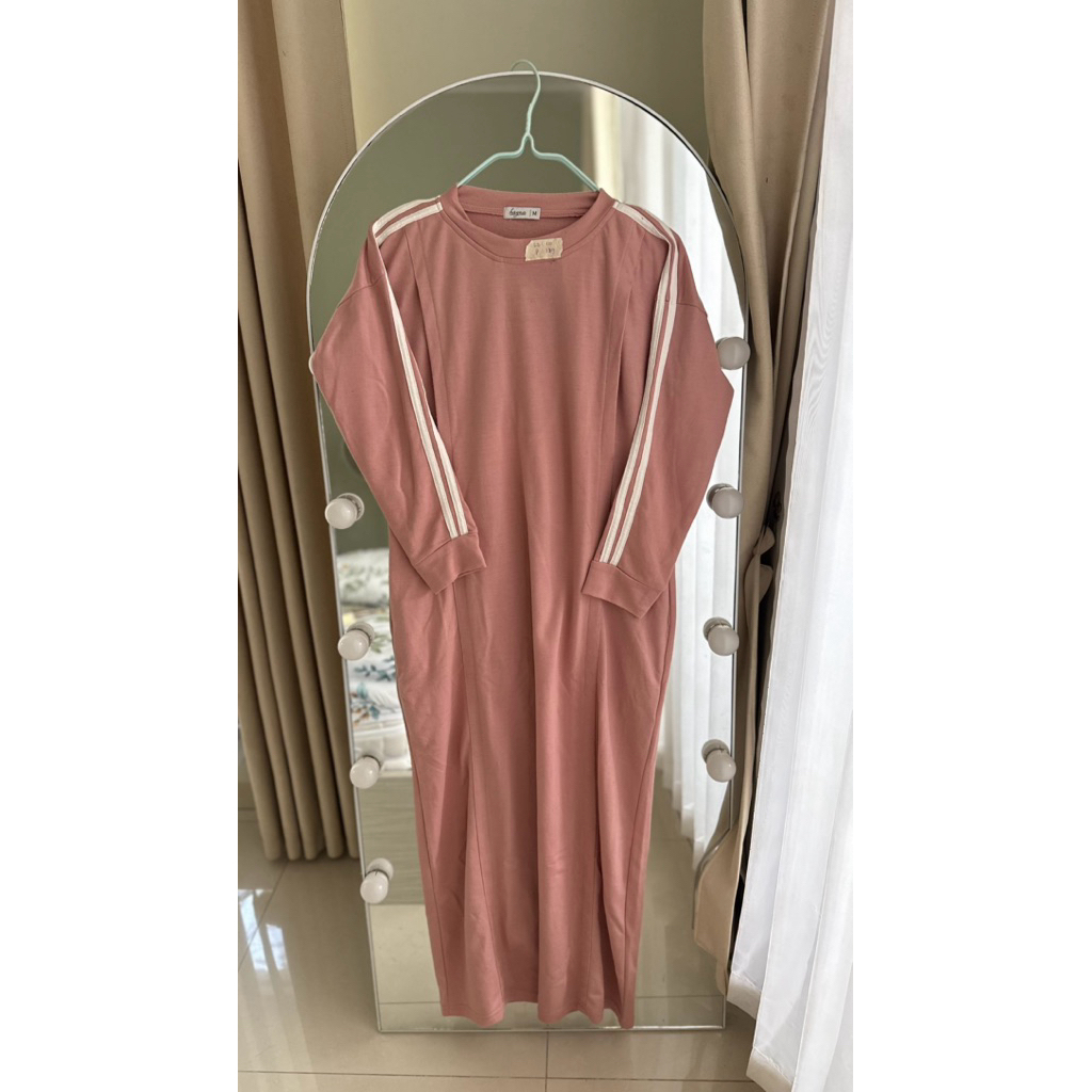 Dress kaos by hayna hijab