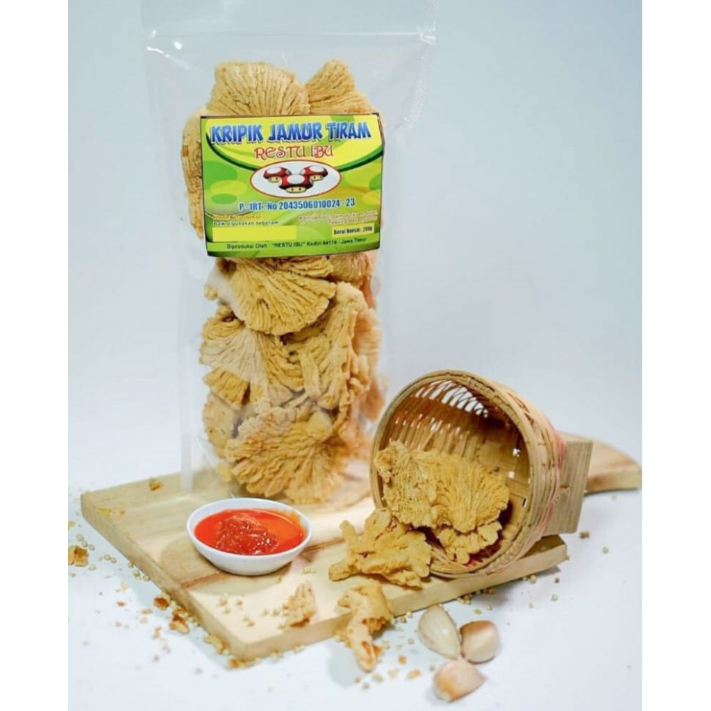 

Keripik Jamur Tiram crispy