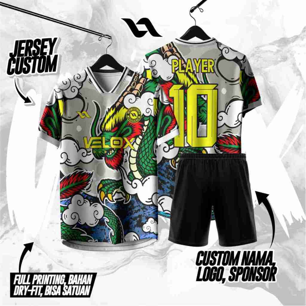 Jersey Futsal Custom / Jersey Bola Custom / Jersey Bola Futsal / Jersey Volly Custom Nama no FREE