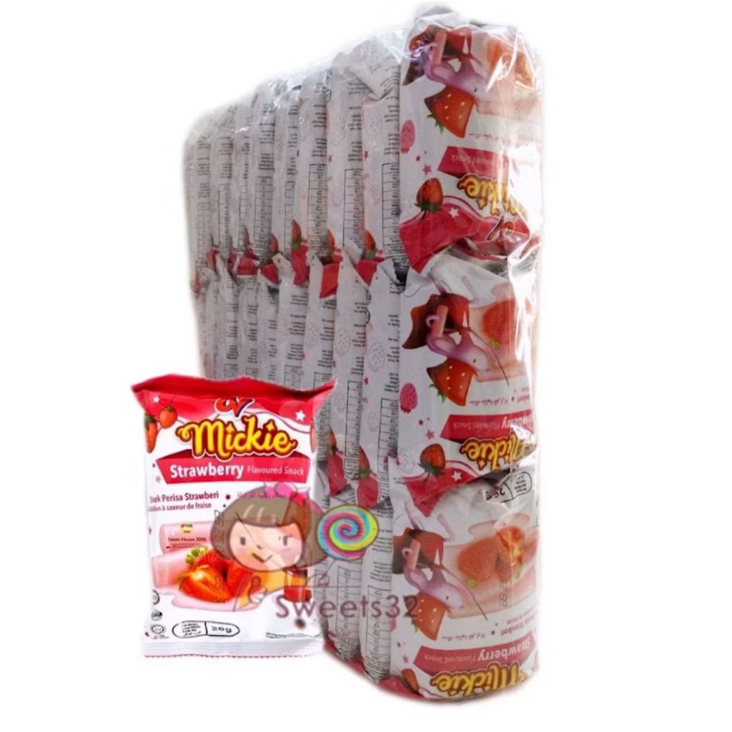 

BIN BIN CORN SNACK STRAWBERRY FLAVOR 28G