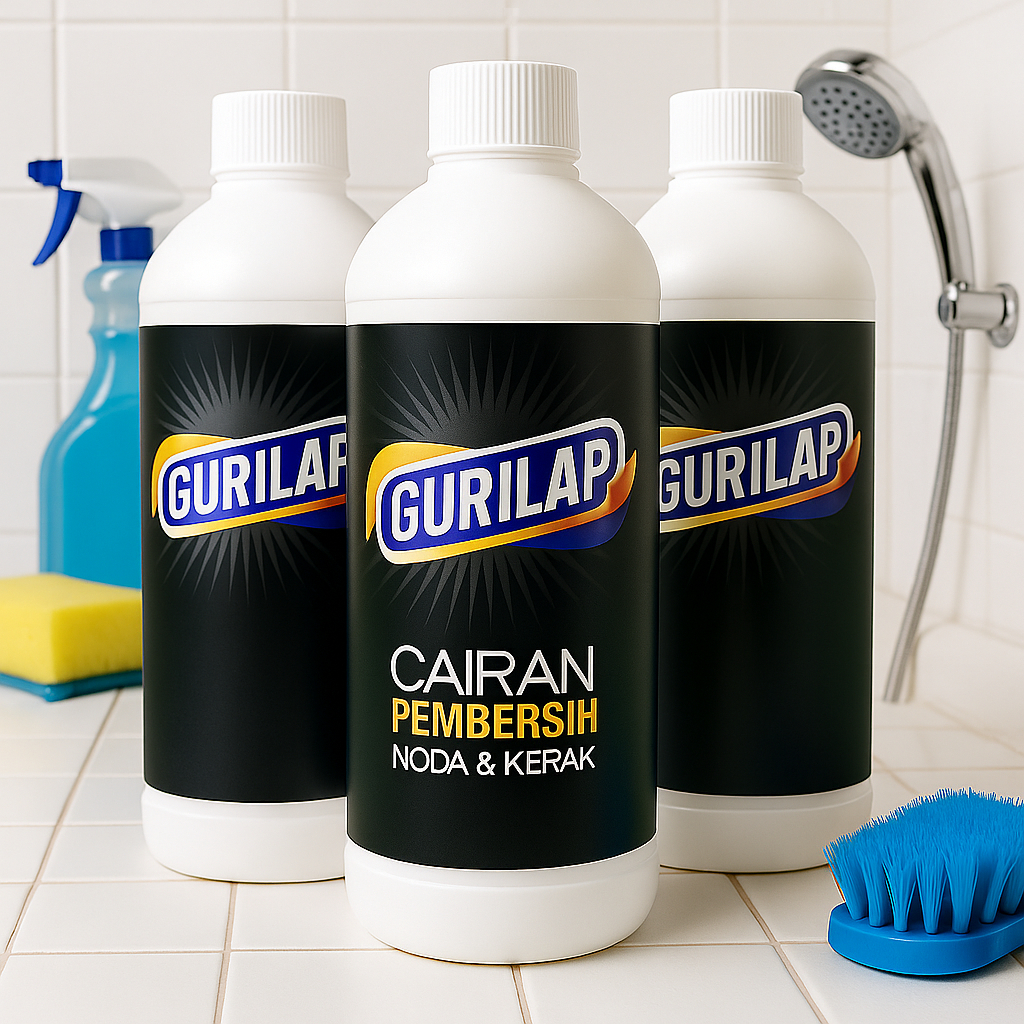 Gurilap Cairan Pembersih Noda & Kerak Bandel