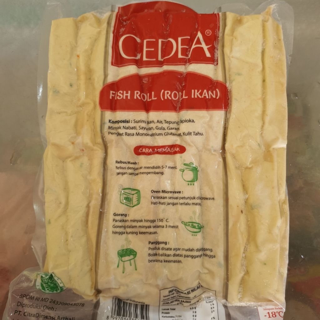 

cedea fishroll 1kg