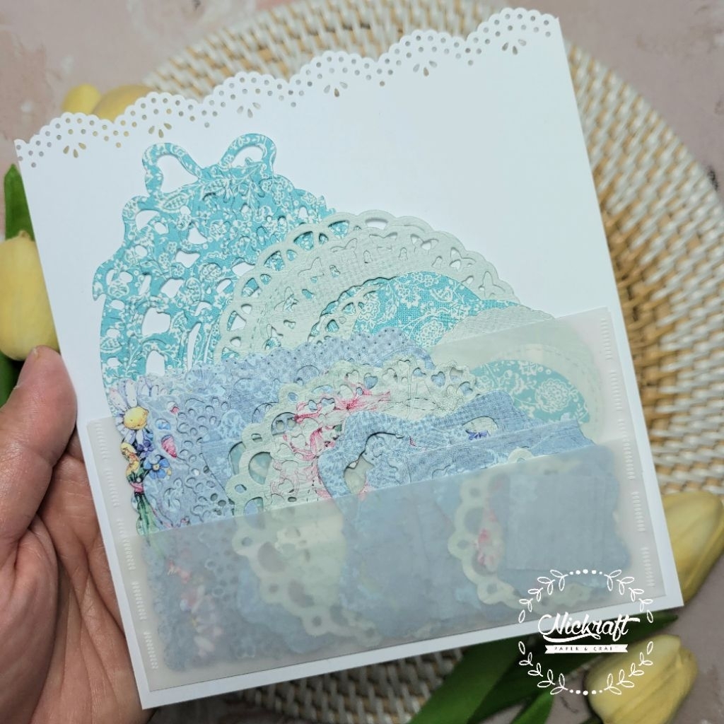 

DIE CUT KERTAS FRAME MIX OVAL CIRCLE SQUARE #5