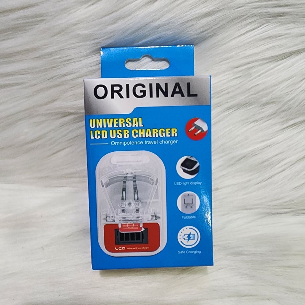 Charger Jepit Dekstop LCD Charger Kodok