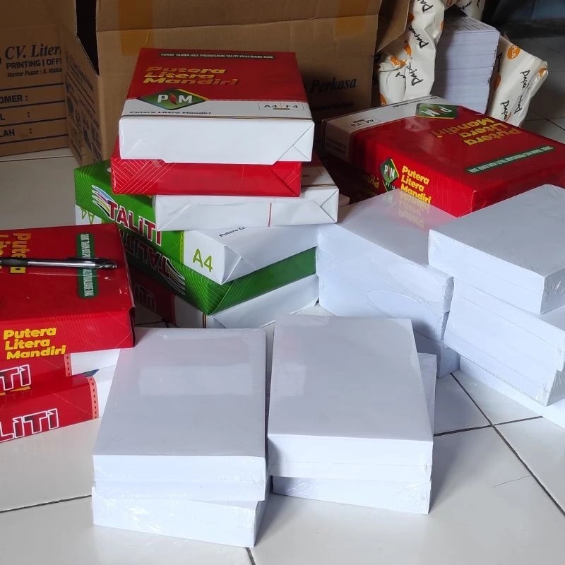 

Kertas HVS A4 Eceran Isi 100 Lembar / Paper Fotocopy Murah AWET KUAT TAHAN LAMA PRIVASI AMAN