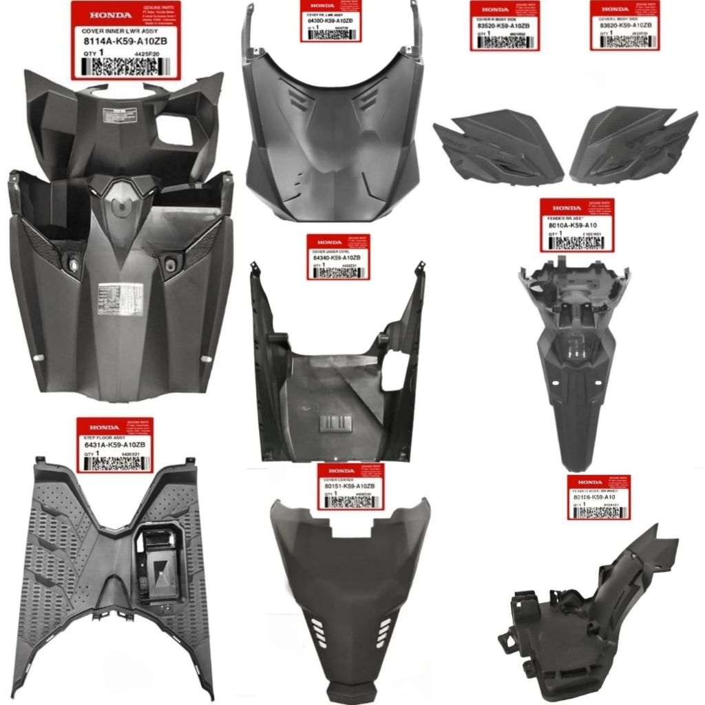 Paket Full Body Kasar Vario 125 150 Led Esp 2015 2016 2017 Original