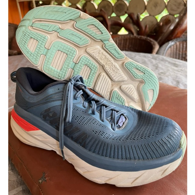 Preloved Original Hoka Bondi 7/ Men Running Shoes/ Sneakers Pria
