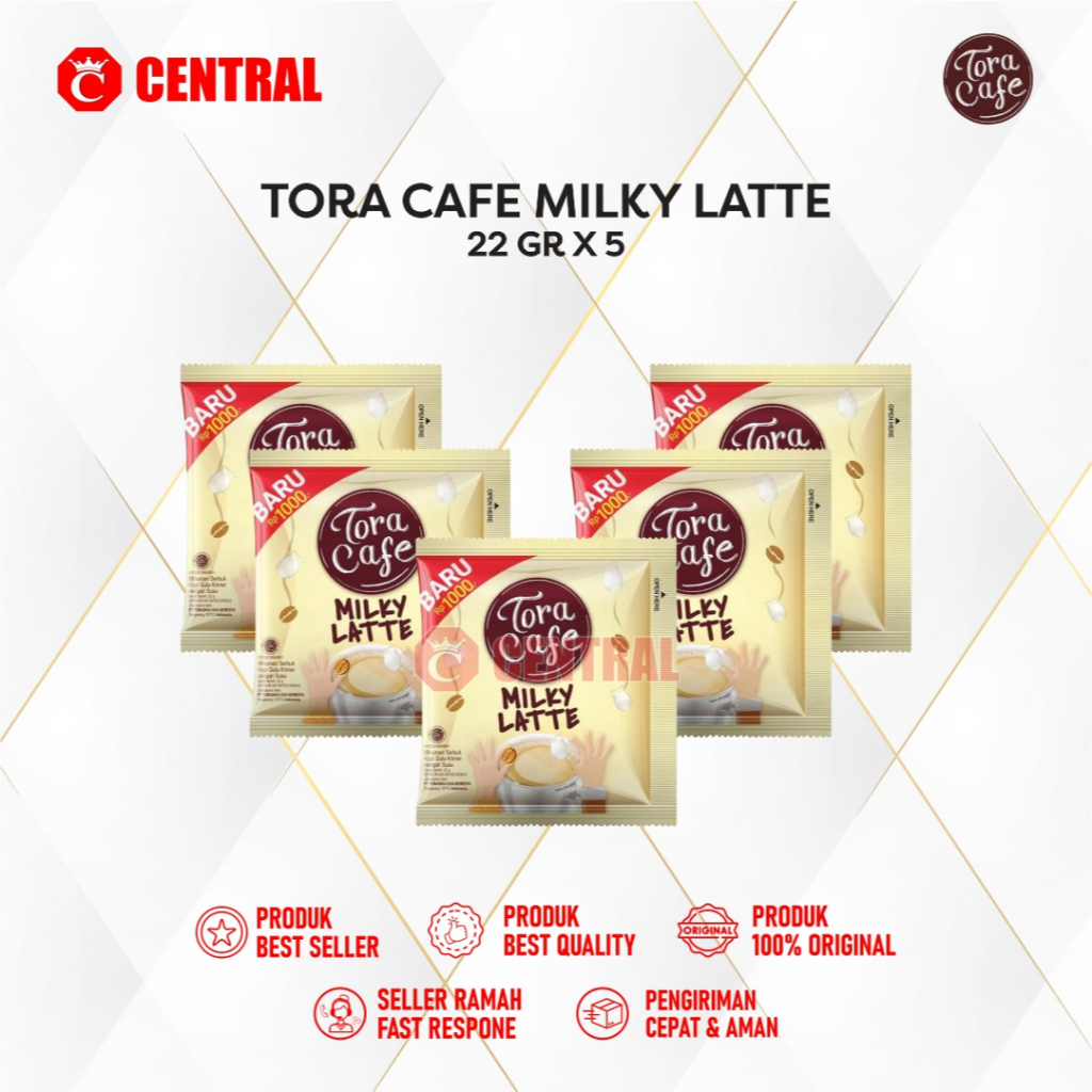 

TORA CAFE MILKY LATTE 5SASHET