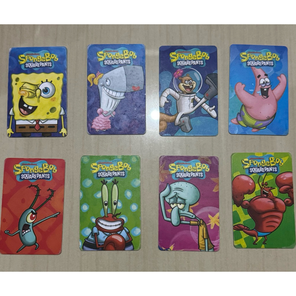 KARTU TIMEZONE - EDISI SPONGEBOB SQUAREPANT