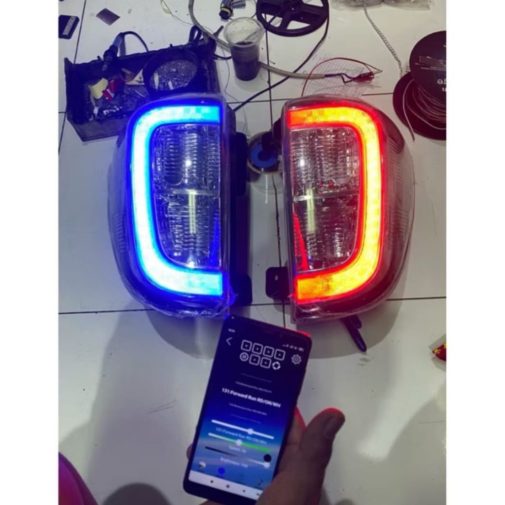 Stoplamp Rush TERIOS lama Custom RGB Matrix Padlepop