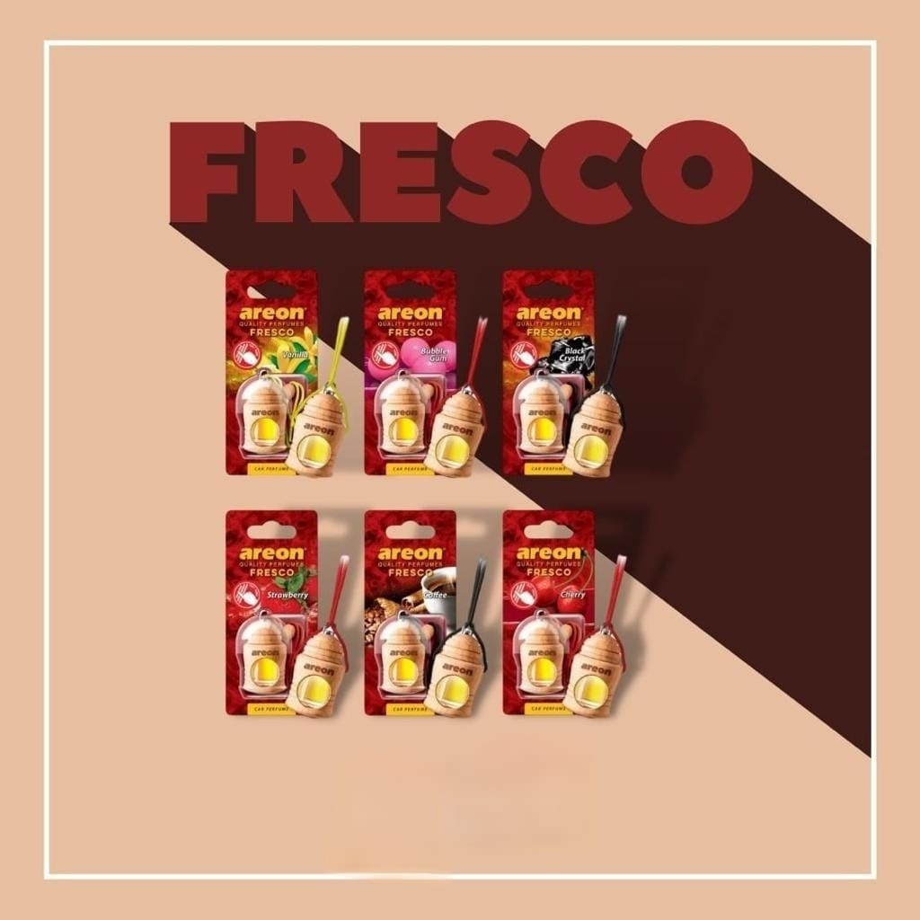 parfum pewangi pengharum Areon fresco mobil model ormoy gantung original