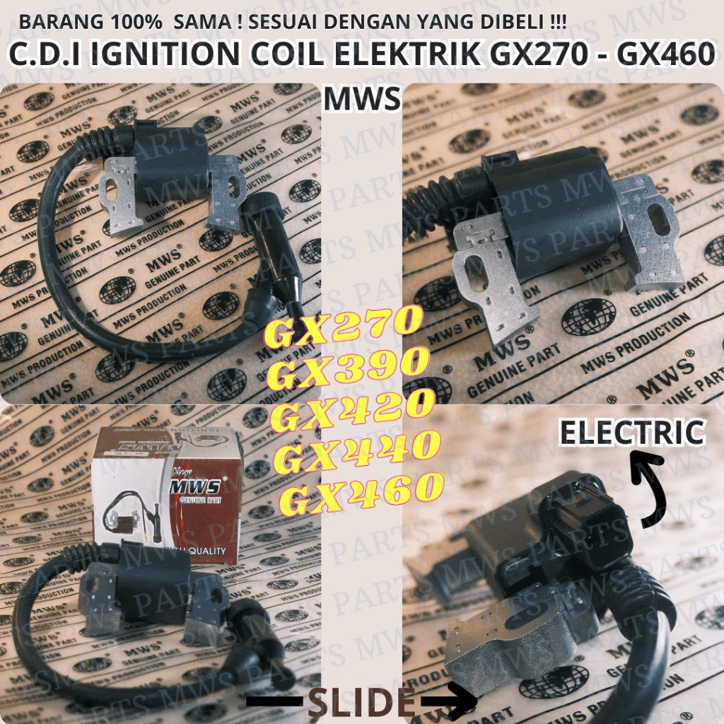 CDI ELEKTRIK C.D.I KOIL PENGAPIAN CDI IGNITION COIL ASSY KUIL KOIL CDI ASSY PENGAPIAN ELECTRIC ELEKT