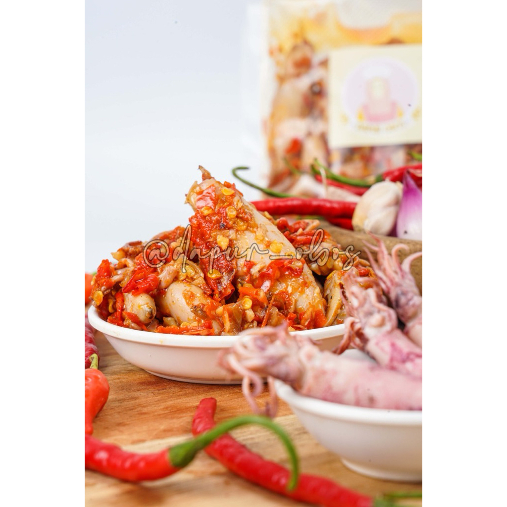

Cumi Asin Sambal Pedas Homemade