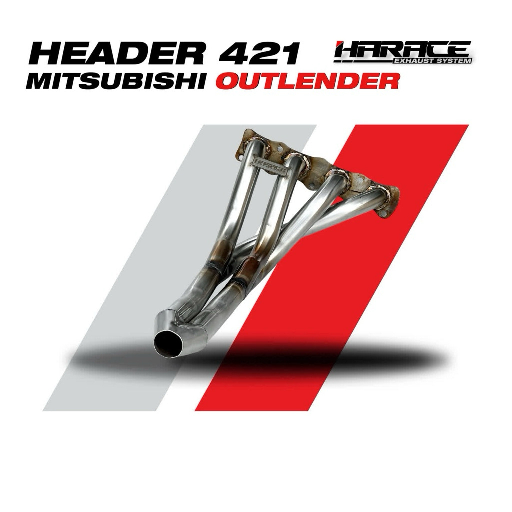 Knalpot Header Outlender 4-2-1 Harace Exhaust