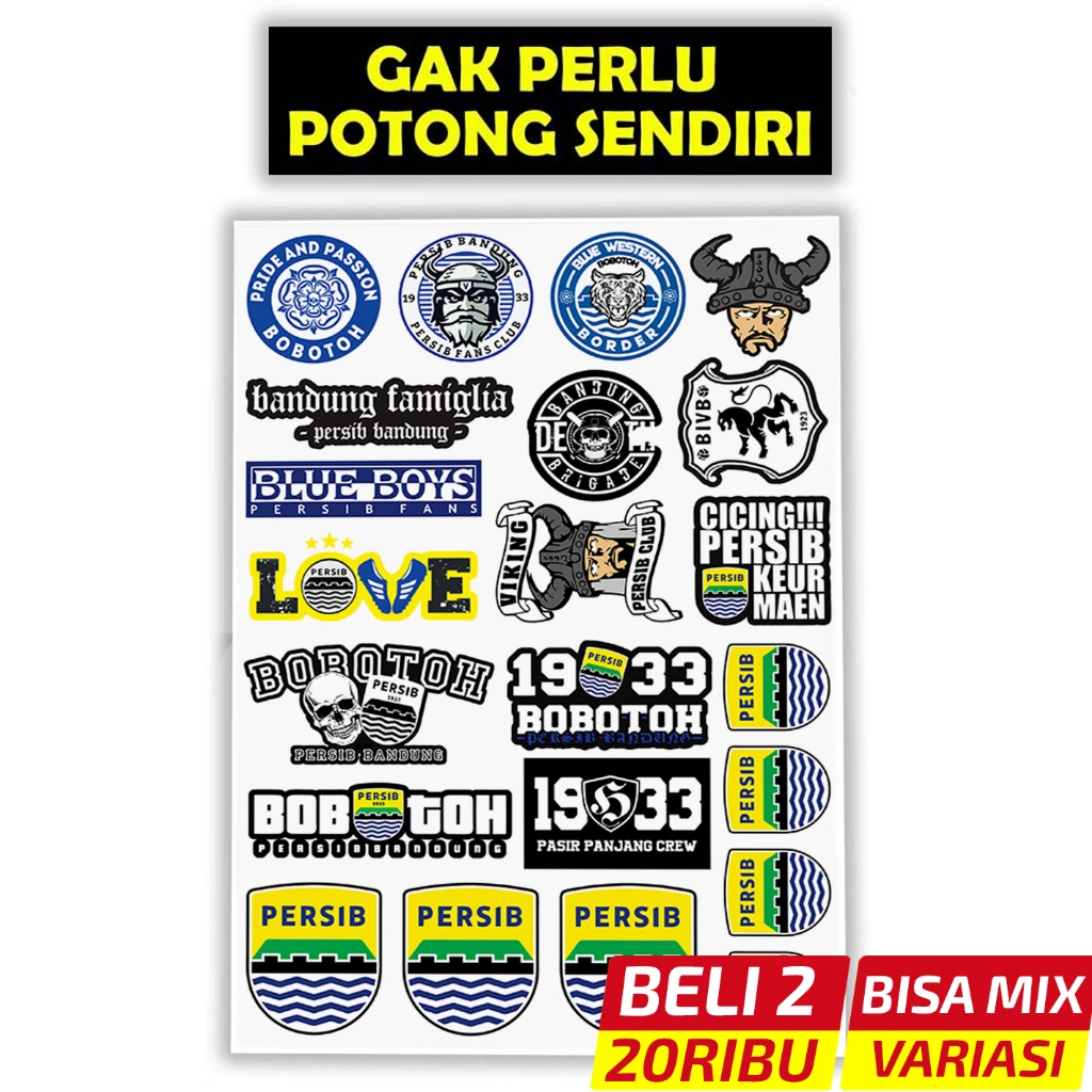 

Sticker Persib Bandung, Hooligan, Persib Bandung, Stiker Persib, Bobotoh