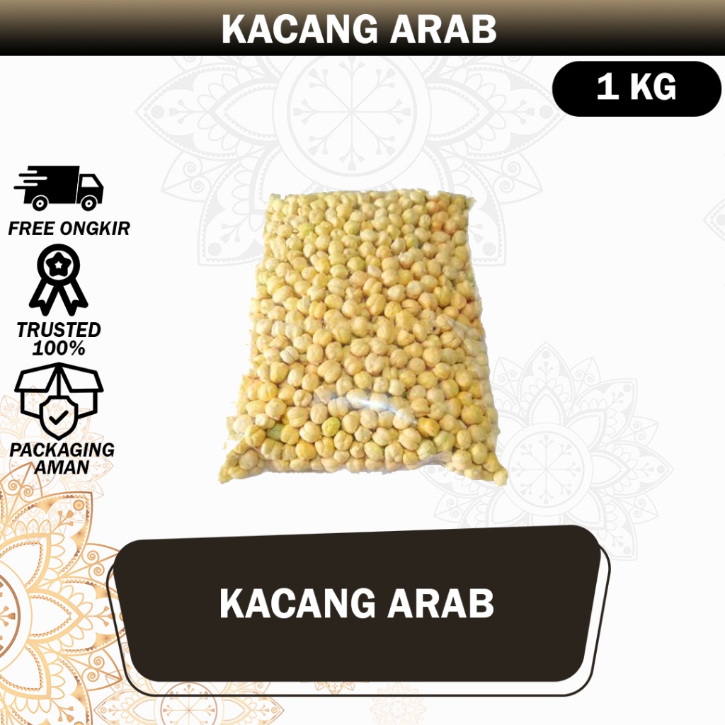 

Kacang Chickpeas Arab Mekah 250 Gram Matang Panggang Ori Al Madina Original Oleh Oleh Haji dan Umroh