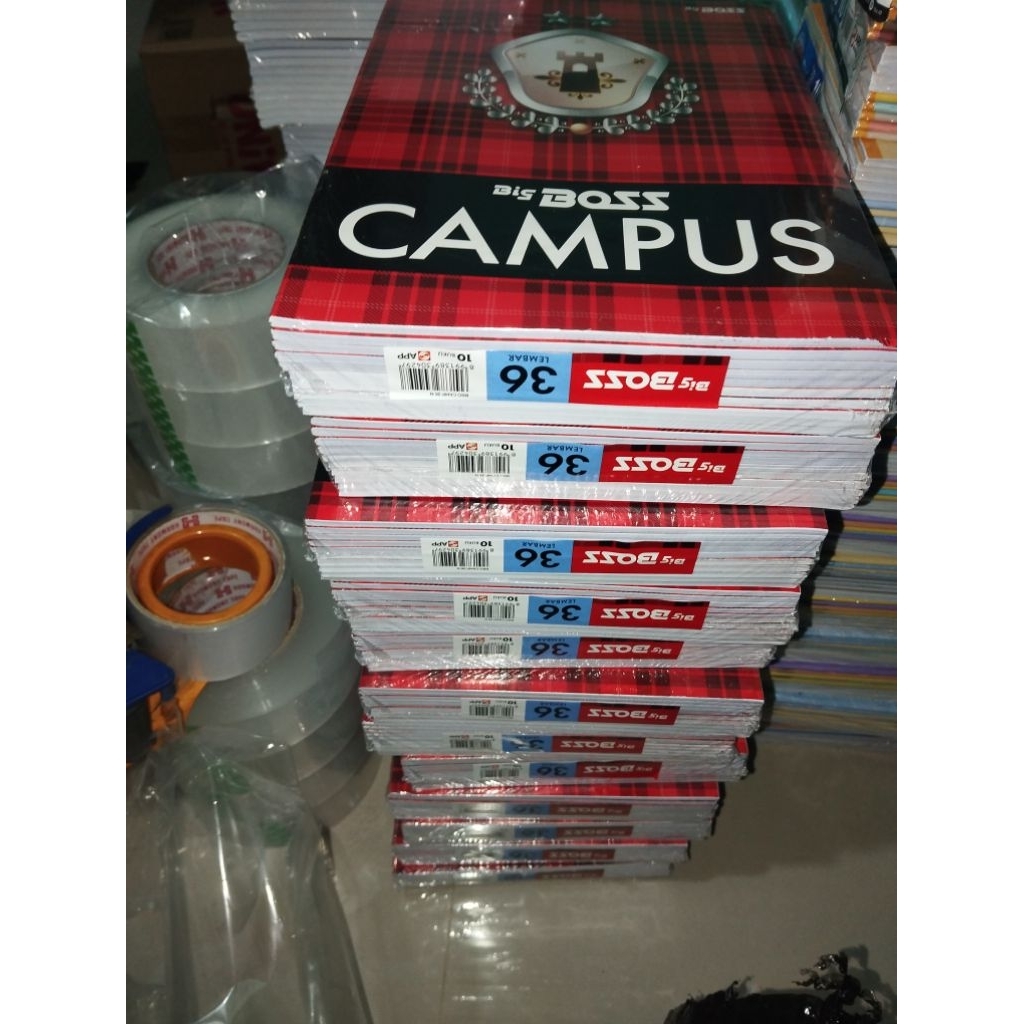 

buku tulis bigboss CAMPUS 1PAK 10 BUKU ISI 36LEMBAR