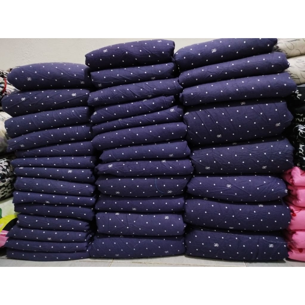 Kain kiloan rayon twill brand victor*a secr*t