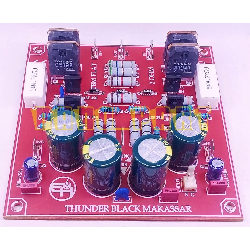 kit driver TBM 2ohm flat & lowsub original