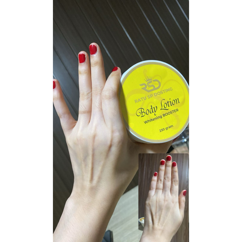 RSD BODY LOTION/RATU SP DOSTING BODY LOTION/BODY LOTION RSD DOSTING /BODY LOTION PEMUTIH BPOM/