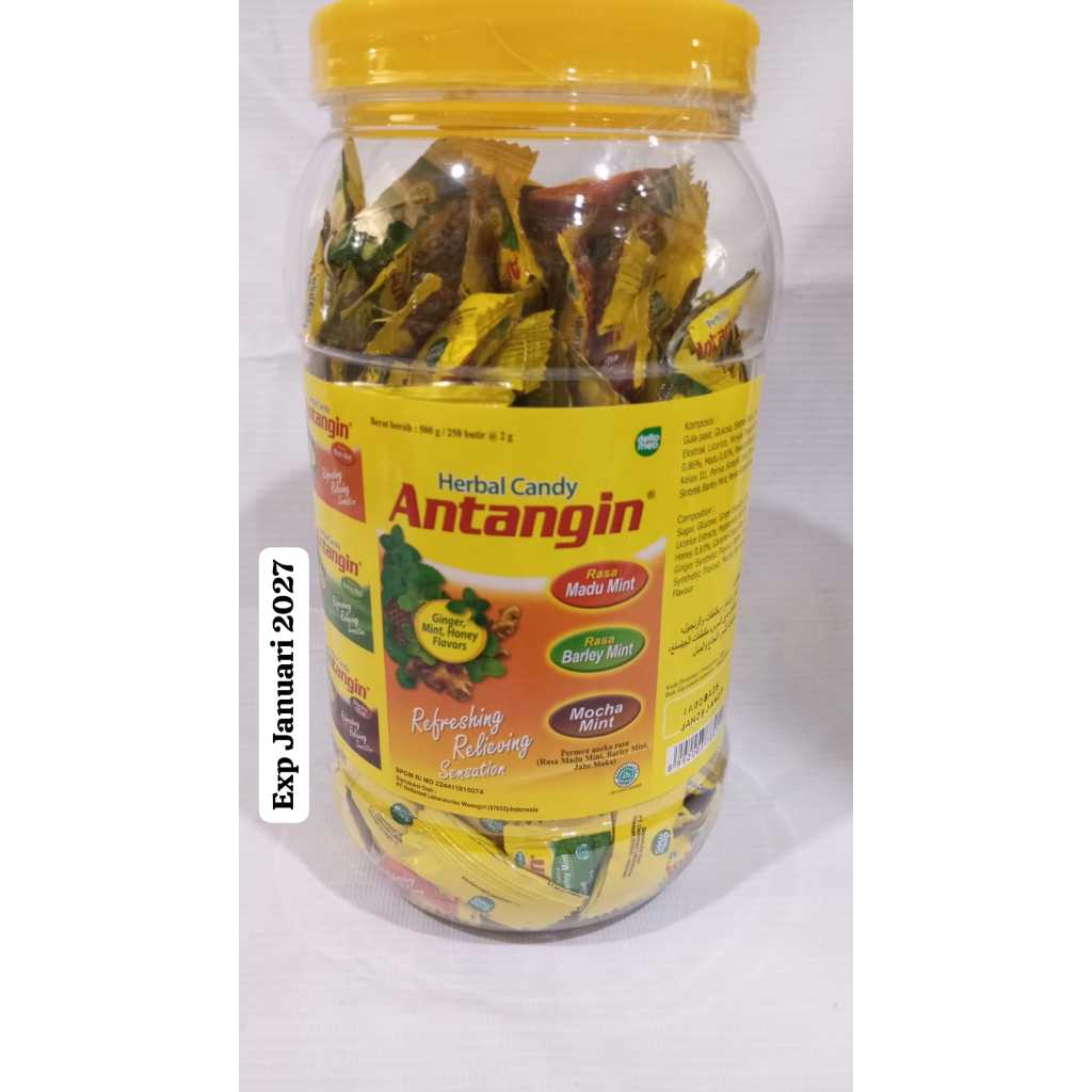 

permen herbal buat masuk angin candy antangin exp januari 2027