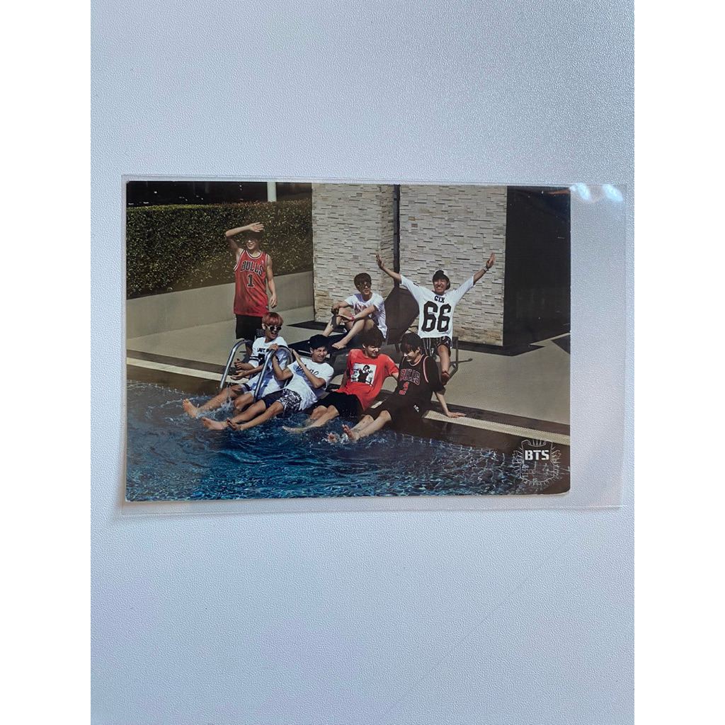 BTS POSTCARD 1ST MUSTER FAN MEETING 2014 RARE ITEM