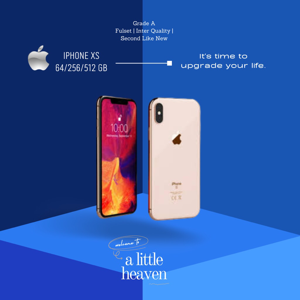 iPhone XS Original Second | Mulus Like New | Inter Quality | Aman & Terpercaya (Bukan Refurbished/HD
